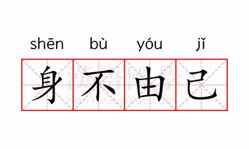 身不由己的意思解释一下-身不由己的意思是什么解释词语