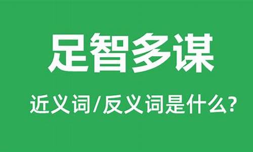 足智多谋的意思10个字-足智多谋的意思