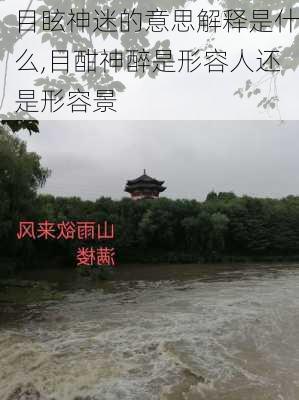 目眩神迷的意思解释是什么,目酣神醉是形容人还是形容景