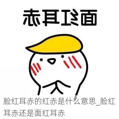 脸红耳赤的红赤是什么意思_脸红耳赤还是面红耳赤