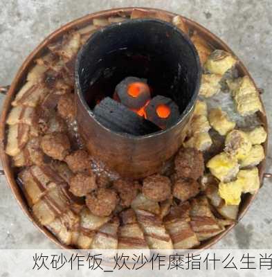 炊砂作饭_炊沙作糜指什么生肖