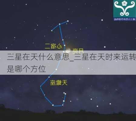 三星在天什么意思_三星在天时来运转是哪个方位