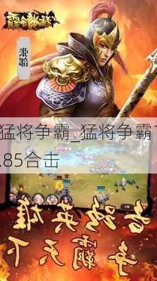 猛将争霸_猛将争霸1.85合击