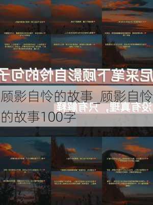 顾影自怜的故事_顾影自怜的故事100字