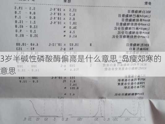 3岁半碱性磷酸酶偏高是什么意思_岛瘦郊寒的意思